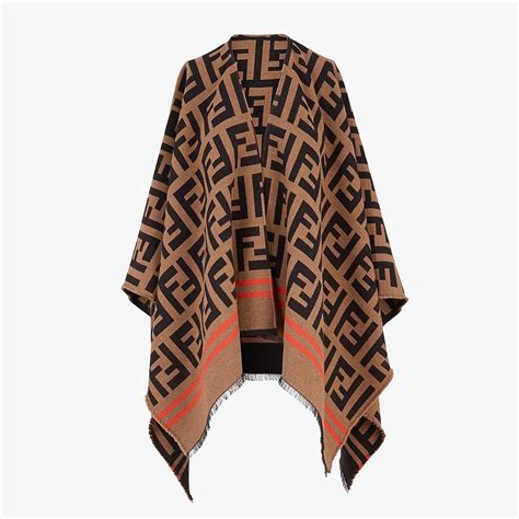 fendi womens poncho